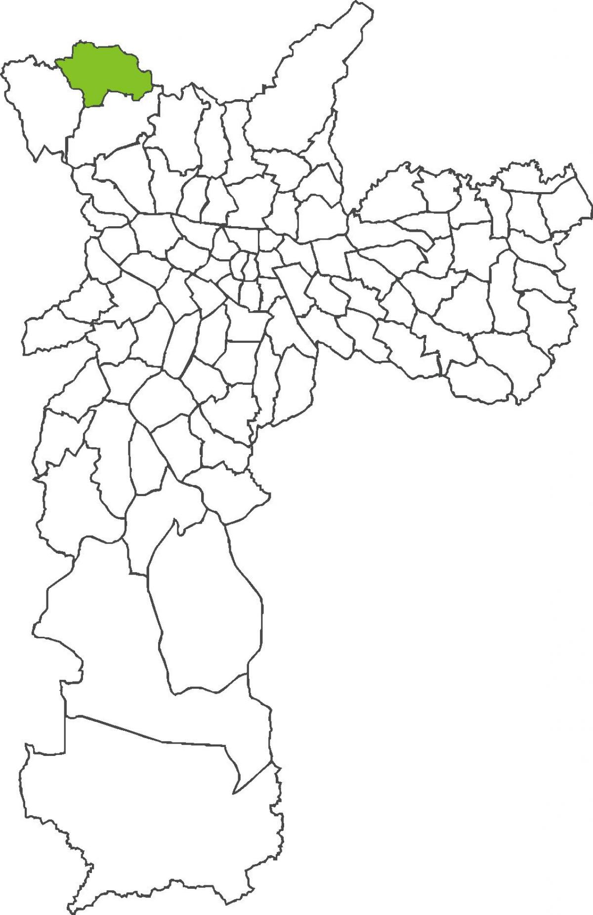 Žemėlapis Basic rajonas