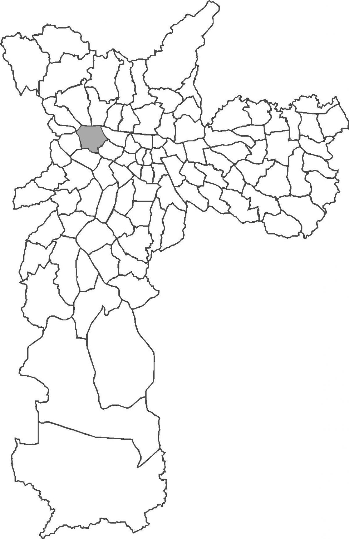 Žemėlapis Lapa rajonas