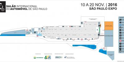 Žemėlapis San Paulo automobilių parodoje