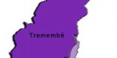 Žemėlapis Jaçanã-Tremembé sub-prefektūros
