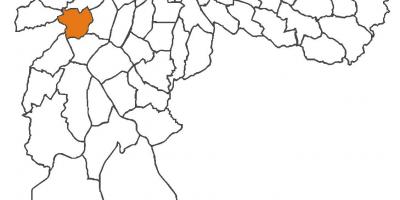 Žemėlapis Vila Sônia rajonas