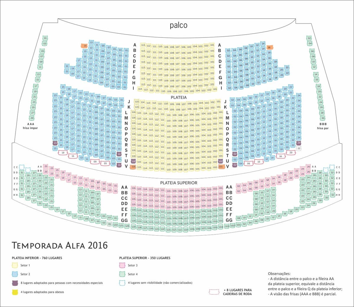 Žemėlapis Alfa San Paulo kino teatro