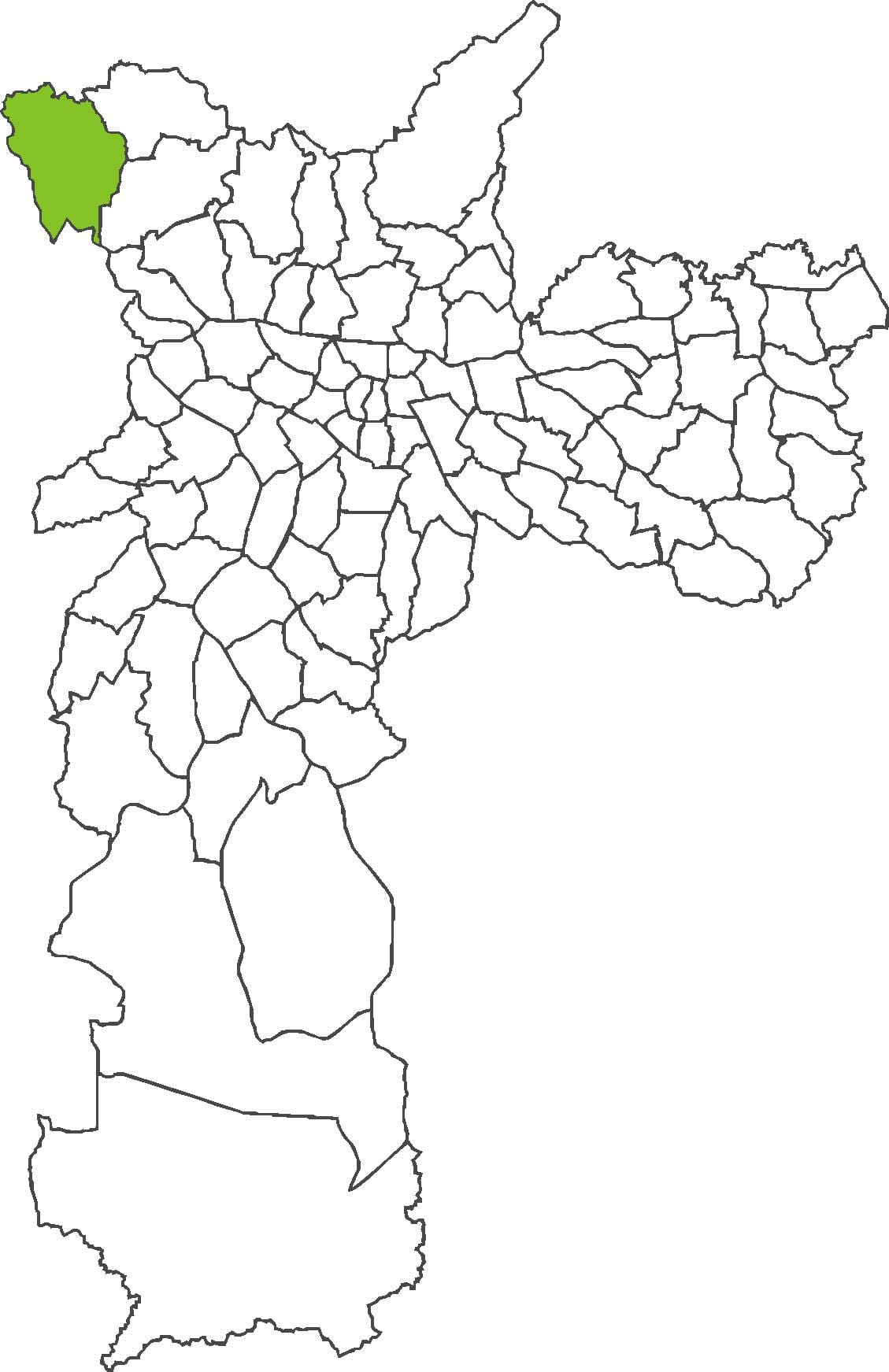 Žemėlapis Anhangüera rajonas