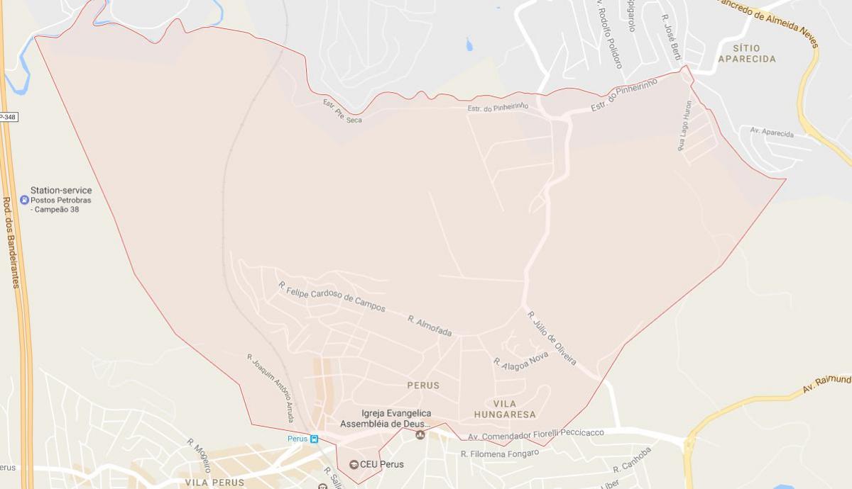 Žemėlapis Basic São Paulo