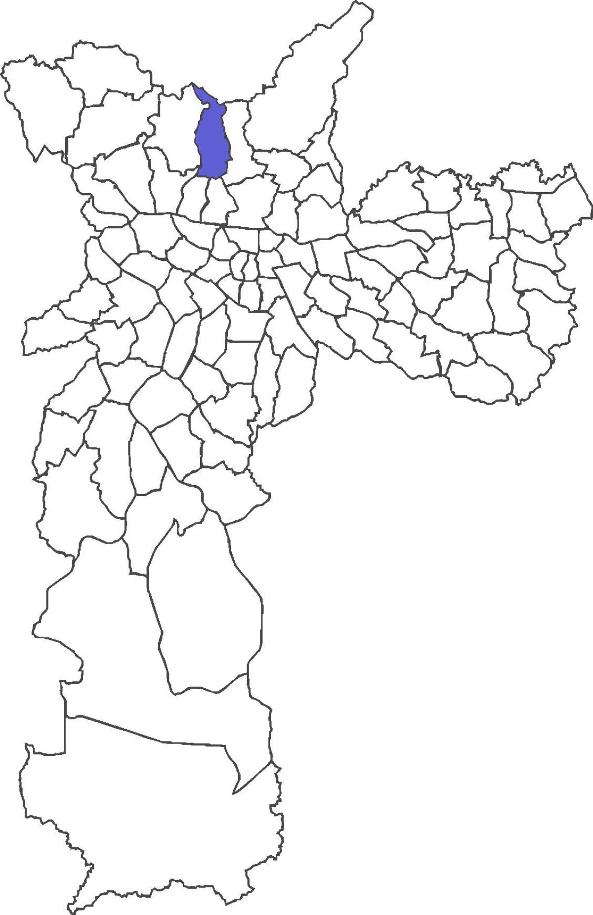 Žemėlapis Cachoeirinha rajonas