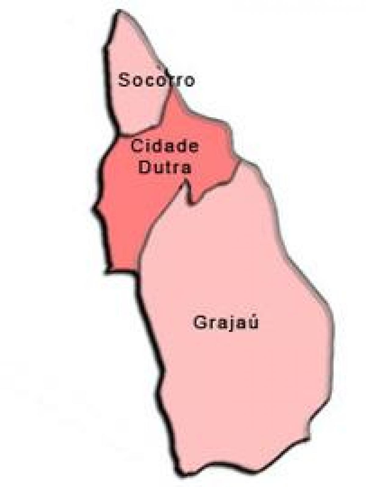Žemėlapis Capela padaryti Socorro sub-prefektūros