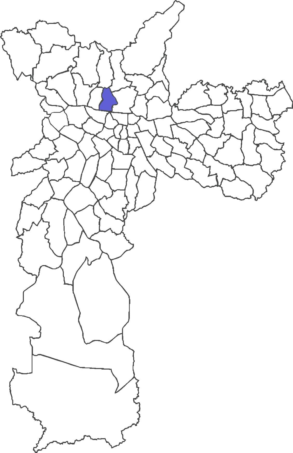 Žemėlapis Casa Verde rajonas