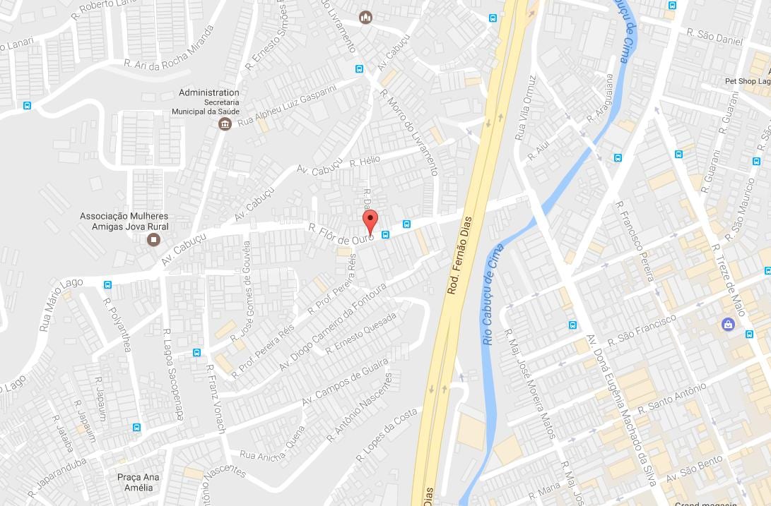 Žemėlapis Jaçanã São Paulo