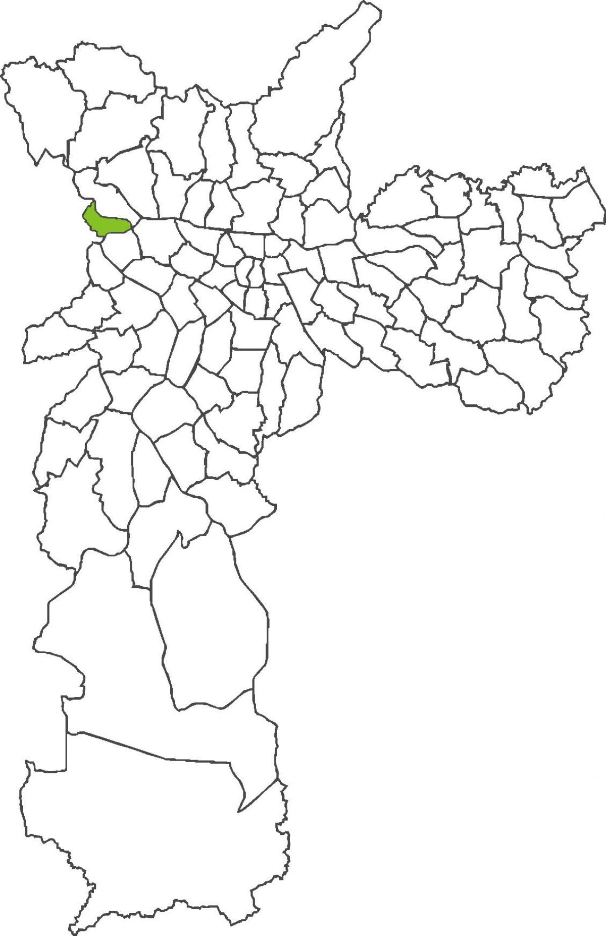Žemėlapis Jaguara rajonas