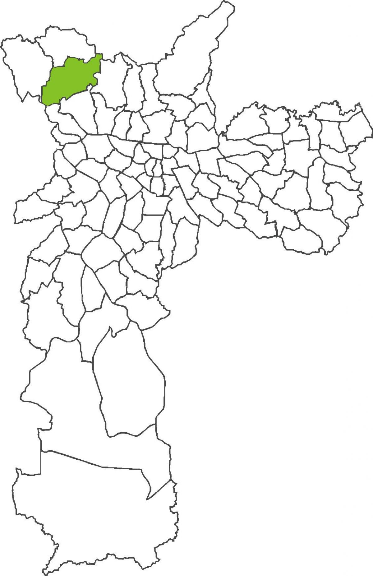 Žemėlapis Jaraguá rajonas
