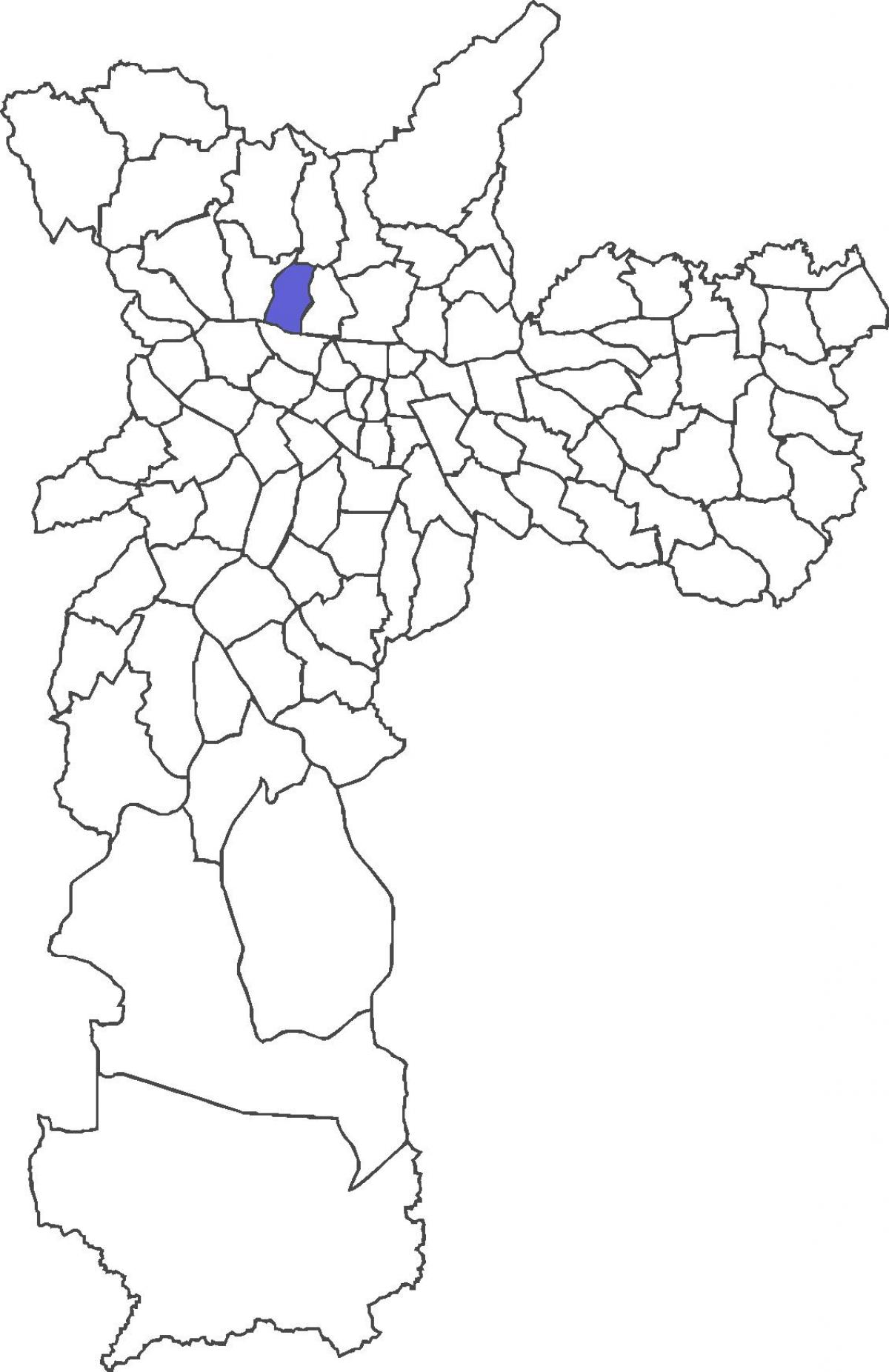 Žemėlapis Limão rajonas