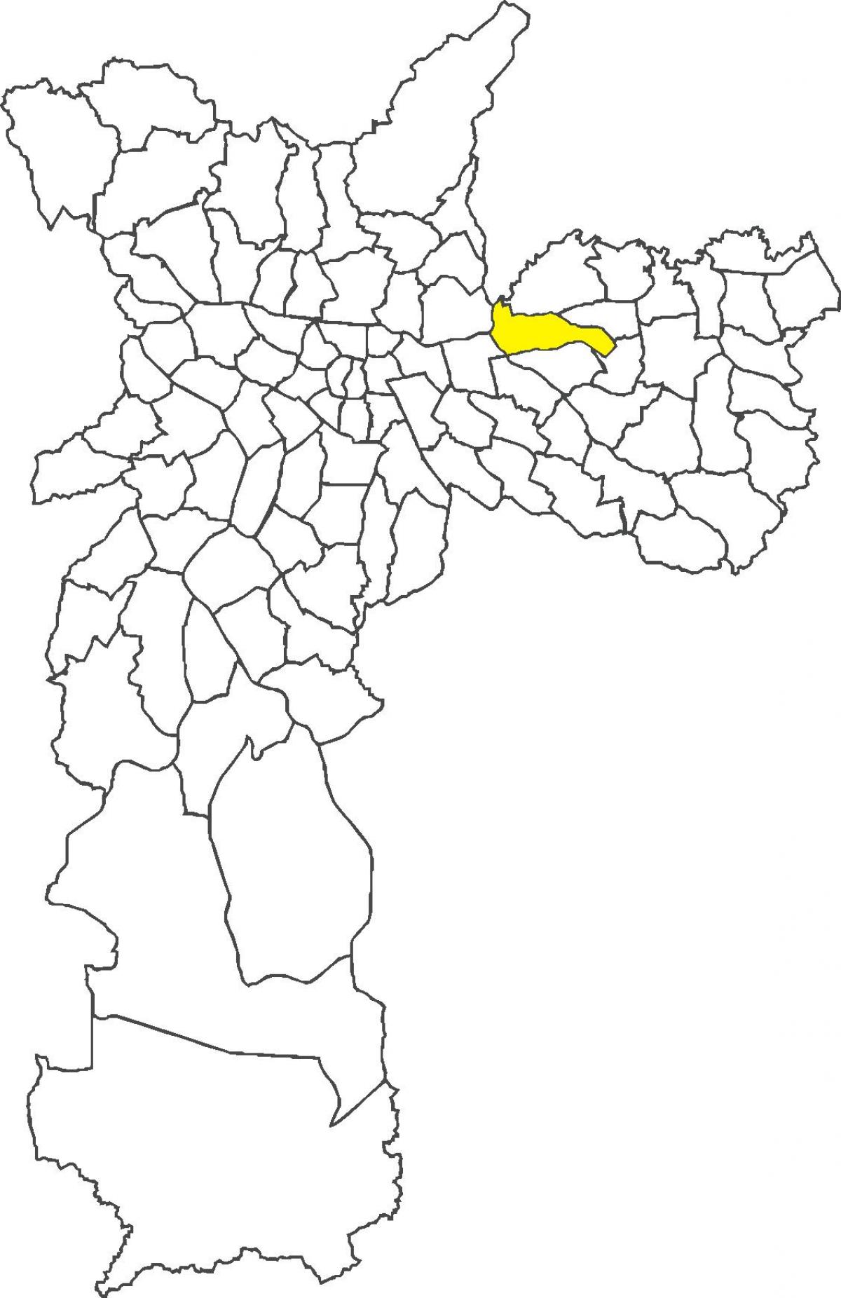 Žemėlapis Penha rajonas