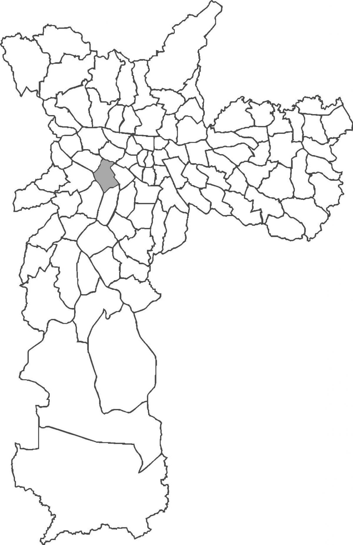 Žemėlapis Pinheiros rajonas