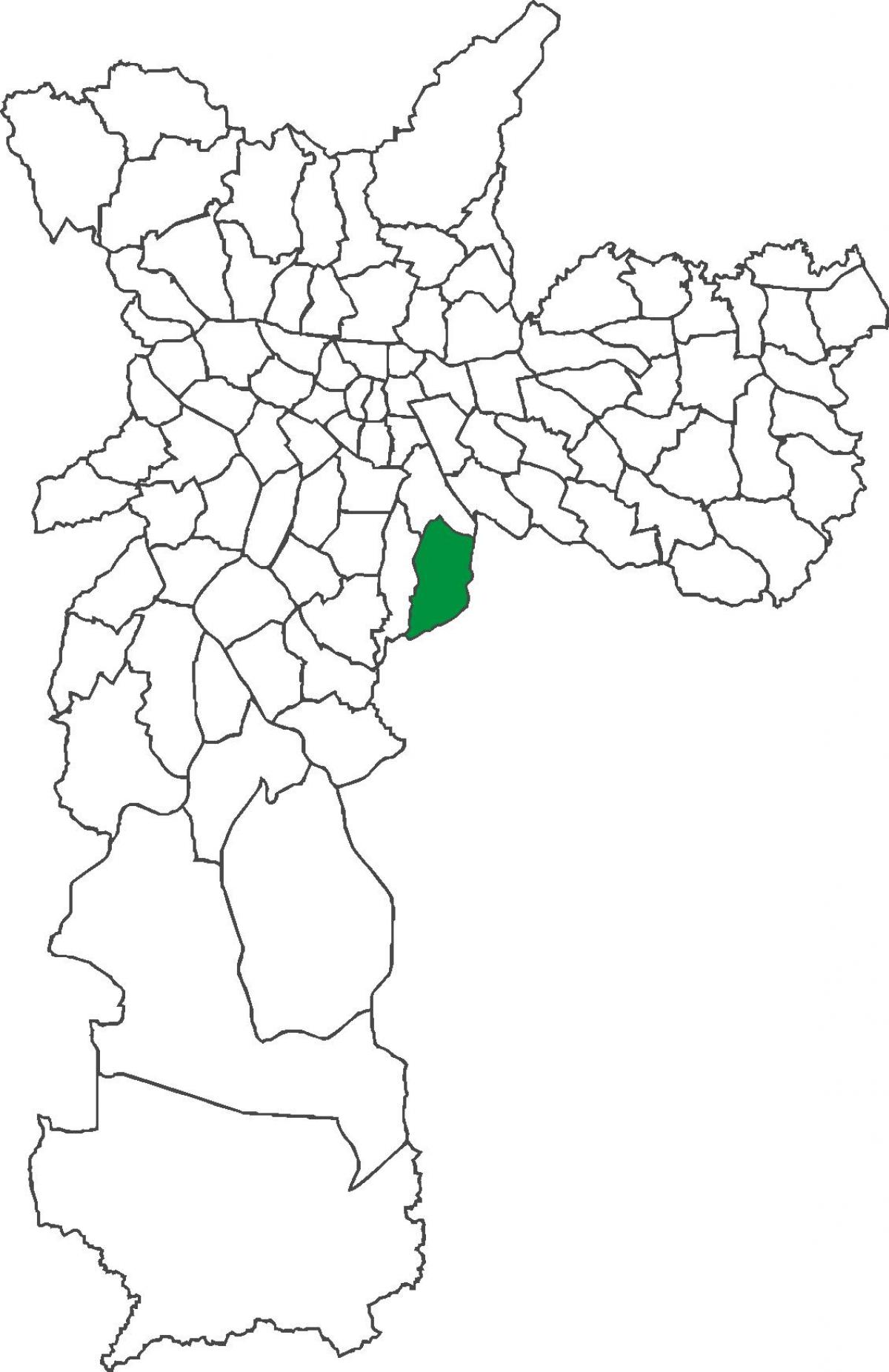 Žemėlapis Sacomã rajonas