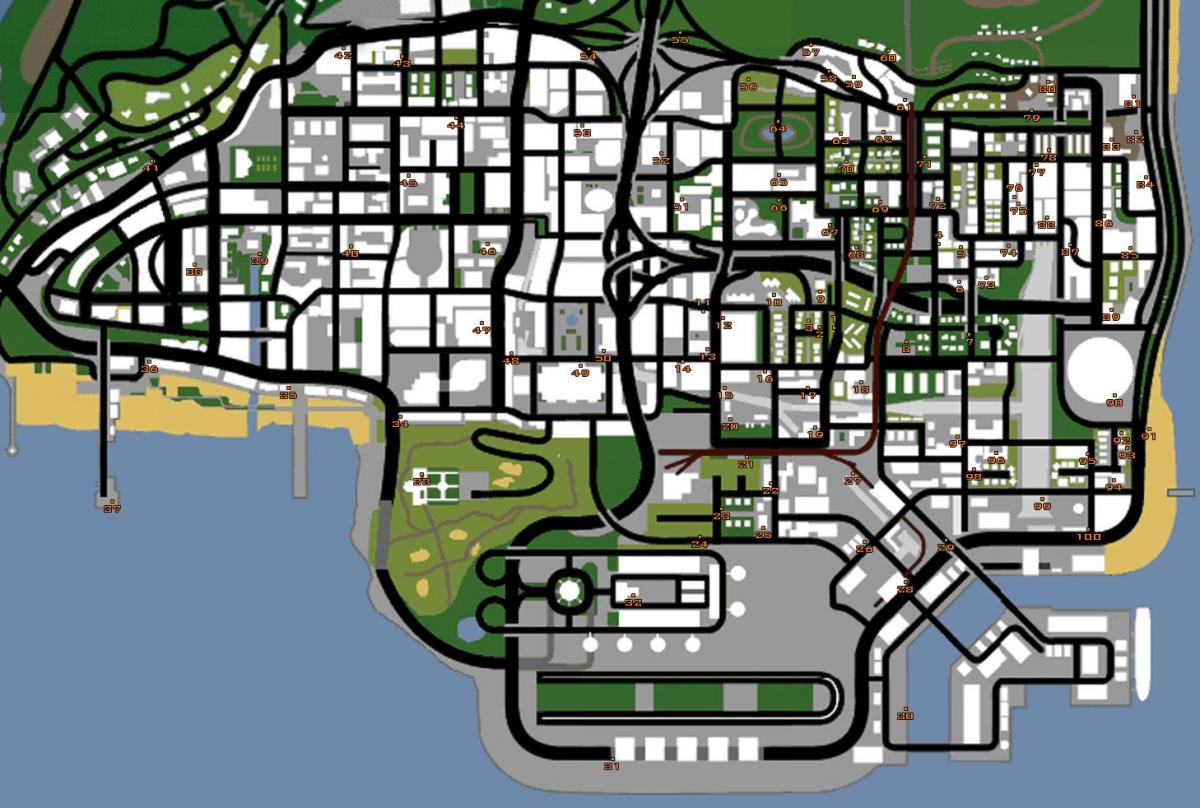 Žemėlapis San Paulo pichação