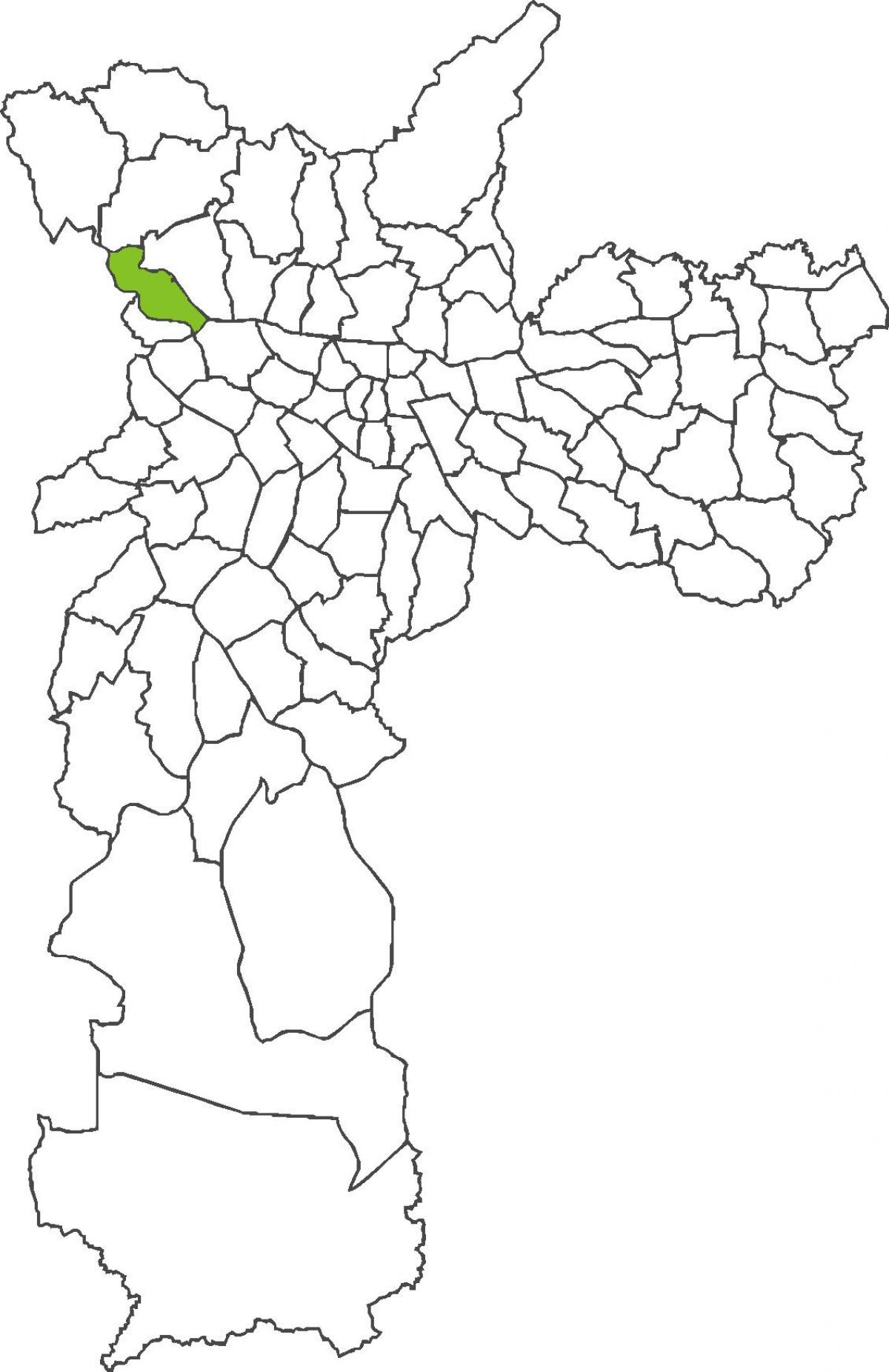 Žemėlapis San Domingos rajonas