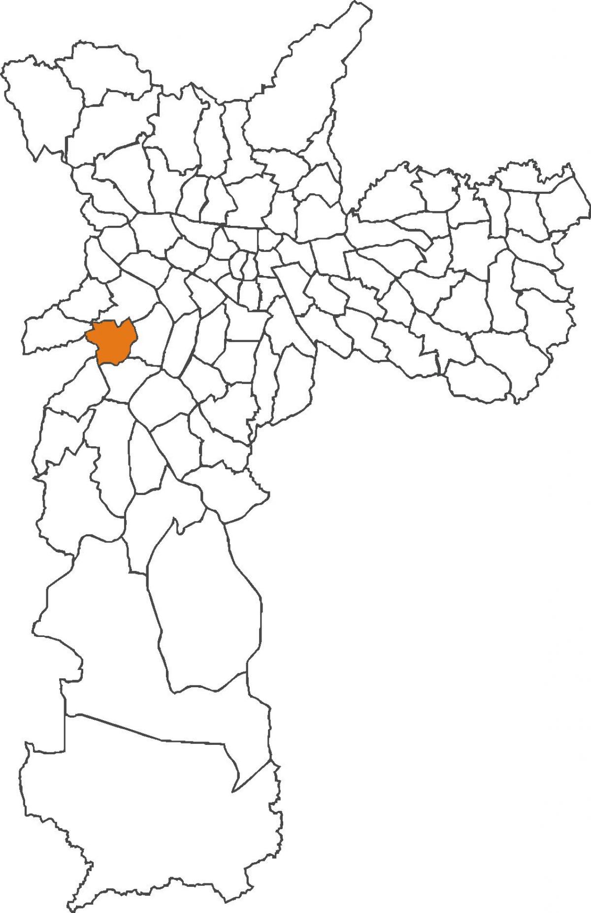 Žemėlapis Vila Sônia rajonas