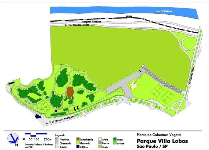 Žemėlapis Villa lobos Parkas