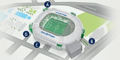 Žemėlapis Allianz Parque