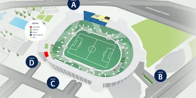 Žemėlapis Allianz Parque - Lygis 1