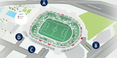 Žemėlapis Allianz Parque - 5 Lygis