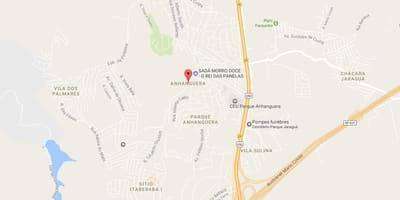 Žemėlapis Anhangüera São Paulo
