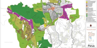 Žemėlapis Basic San Paulas - Okupacijos dirvožemio