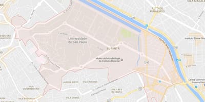 Žemėlapis Butantã São Paulo