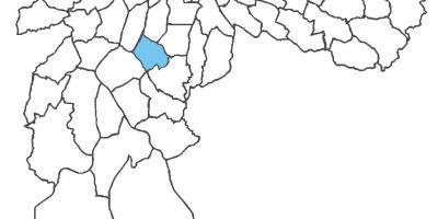Žemėlapis Campo Belo rajone
