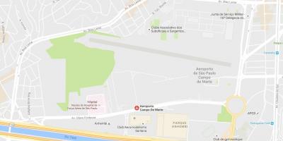 Žemėlapis Campo de Marte oro uostas
