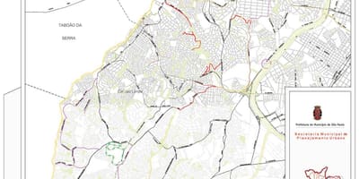 Žemėlapis Campo Limpo San Paulas - Keliai