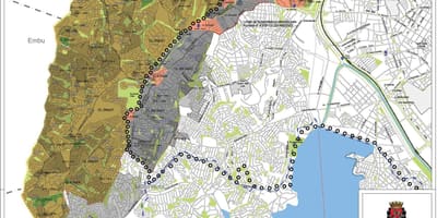 Žemėlapis Campo Limpo San Paulas - Okupacijos dirvožemio
