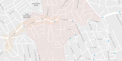 Žemėlapis Cangaíba São Paulo