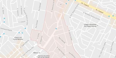 Žemėlapis Cidade Ademar São Paulo