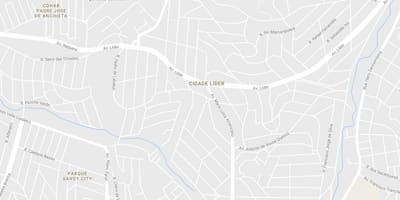 Žemėlapis Cidade Lyderis San Paulas