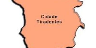 Žemėlapis Cidade Tiradentes sub-prefektūros