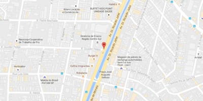 Žemėlapis Cursino São Paulo