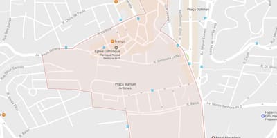 Žemėlapis Freguesia padaryti - São Paulo