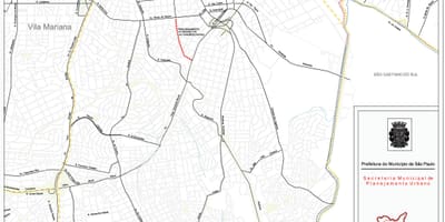 Žemėlapis Ipiranga San Paulas - Keliai