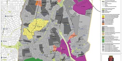 Žemėlapis Ipiranga San Paulas - Okupacijos dirvožemio