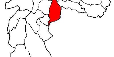 Žemėlapis Ipiranga sub-prefektūra São Paulo