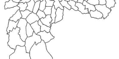 Žemėlapis Itaim Paulista rajone