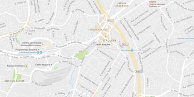 Žemėlapis Itaquera São Paulo