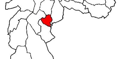 Žemėlapis Jabaquara sub-prefektūra São Paulo