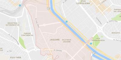 Žemėlapis Jaguaré São Paulo