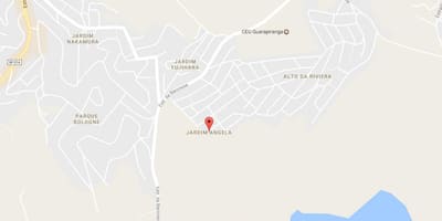 Žemėlapis Jardim Ângela São Paulo