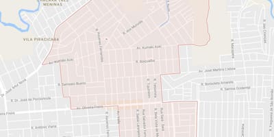Žemėlapis Jardim Elenos sala São Paulo