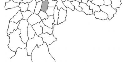 Žemėlapis Moema rajone