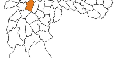 Žemėlapis Morumbi rajonas