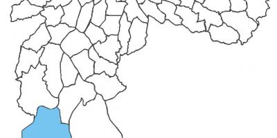 Žemėlapis Parelheiros rajonas